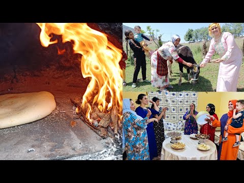 اخيرا وصل النهار الكبير صوبنا الزميطة علي الطريقة الأمازيغية للرمضان بطريقة صحية كلشي طيب فوق العواد