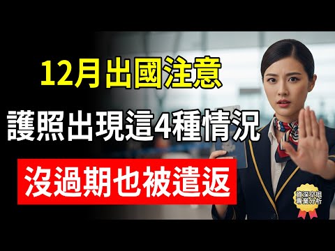 12月出國注意！！護照出現這4種情況，等於是一張“廢紙”，沒過期也被遣返！#護照 #有效期 #出國 #旅行 #空姐