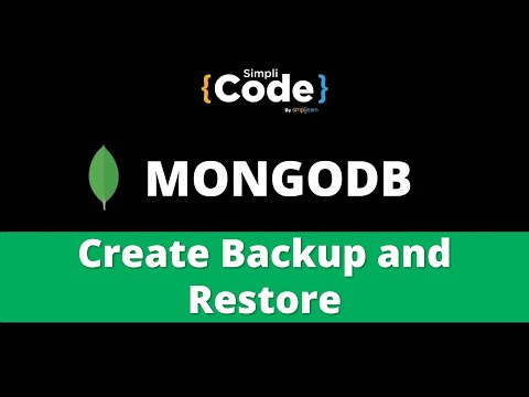 Backup and Restore in MongoDB | MongoDB Tutorial for Beginners | MongoDB Basics | SimpliCode