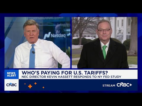 Watch CNBC's full interview with White House National Economic Council Director Kevin Hassett