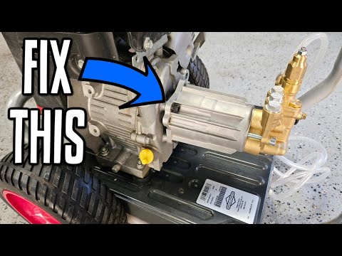 How To Diagnose and Replace a Pressure Washer Water Pump