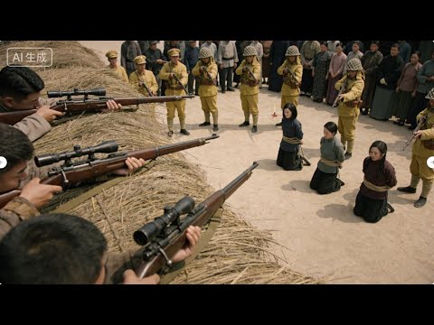 Japanese troops attacked a girl, not knowing a Chinese master lay in ambush and wiped them all out.