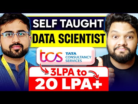 20+ LPA JOB as SELF TAUGHT Data Scientist🔥 From TCS | Zero CODING | 3 Months NOTICE PERIOD