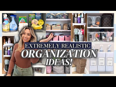 RECOVERING PERFECTIONIST ORGANIZATION IDEAS! How I Organized my Home for 2025! | Alexandra Beuter