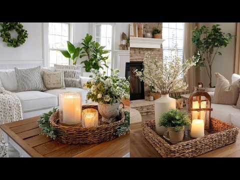 Easy Winter to Spring Decor 🌸 | Light, Cozy Farmhouse Refresh on a Budget