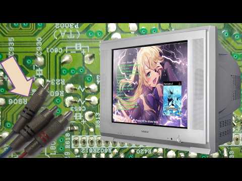 How to make RGB Mod to a TV CRT