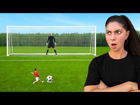 I Challenged World's Shortest Footballer