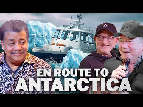 Podcasting Through Drake's Passage, with William Shatner, Scott Kelly & Neil deGrasse Tyson