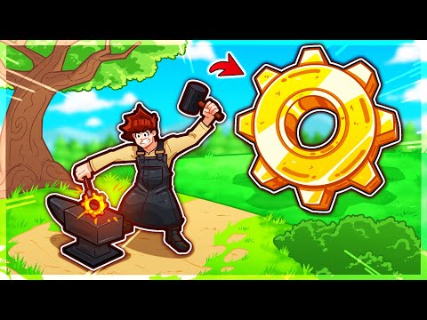 I became a master blacksmith creating new metals