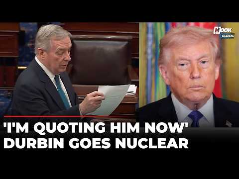 'Cheating In A Recent Special Election For Mar-A-Lago': Dick Durbin Tears Trump In Senate | US News