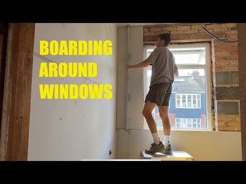 Plasterboarding & Dot and Dab Around Windows 