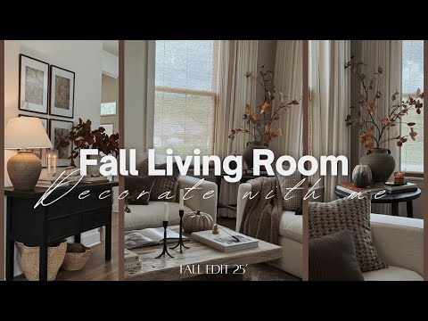 Fall Decorate With Me 🍂 | Simple + Cozy Fall Decor | Fall 2025 