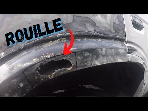 rouille carrosserie  , découper et reformer une tôle