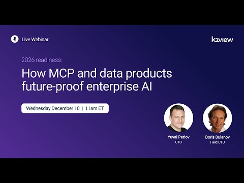 2026 readiness: How MCP and data products future-proof enterprise AI