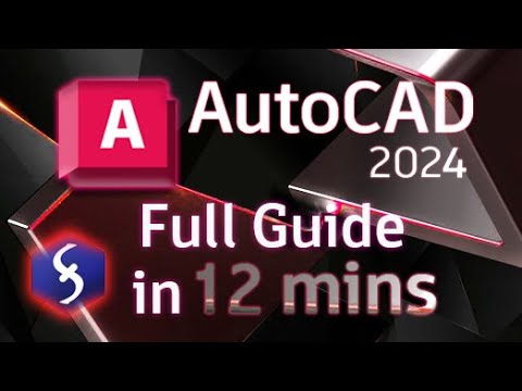 AutoCAD - Tutorial for Beginners in 12 MINUTES!  [ FULL GUIDE ]
