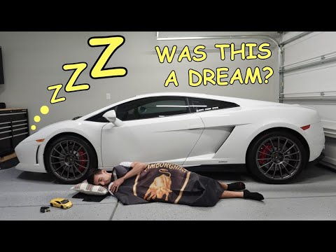 First Real Drive In My Lamborghini Gallardo After Our 650 Mile Trip Home!