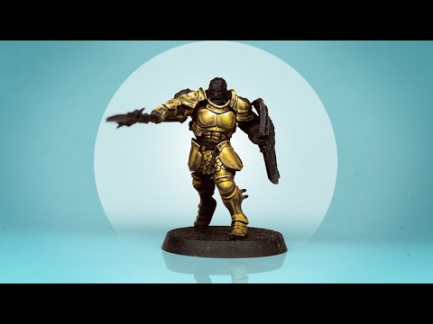 The easiest way to paint perfect Gold on Warhammer