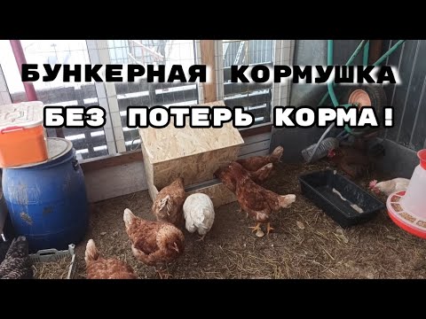 Бункерная кормушка для птиц своими руками/ Все размеры Бункера.