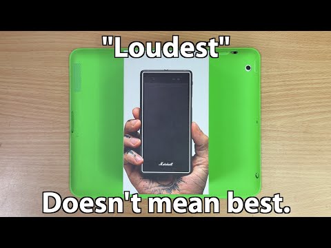 "The Worlds Loudest Smartphone"