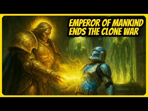 What if the God-Emperor of Mankind awoke in the Star Wars galaxy during the Clone Wars?