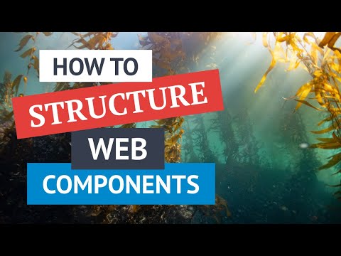 Is this REALLY the best way to structure web components!?!