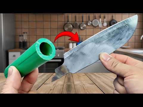 Don’t Throw Away Your PVC Pipe! This DIY Knife Handle Fix Will Shock You | Creation Invention