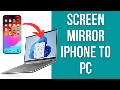 How to mirror iPhone to PC (AirPlay Windows 11)