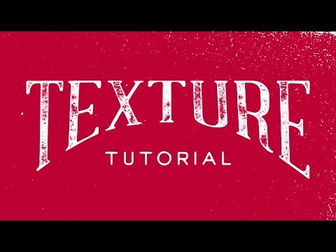 How To Add Texture To Your Hand Lettering In Illustrator CC