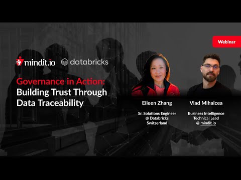 Governance in Action: Building Trust Through Data Traceability | @Databricks  × mindit.io