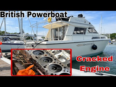 1980's UK Powerboat Cracked Engine Block Repair Ford Turbo 2704et, Dorset, Lehman, Mermaid, Sabre
