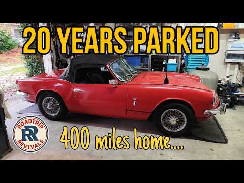 I Bought And Revived a Triumph Spitfire In South West France - Will It Run?