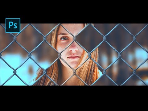 How to Create Fence Photo Effect | Photoshop Tutorial
