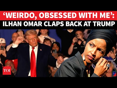 ’Shut Up You Weirdo…’: Ilhan Omar EXPLODES After Trump Revives ‘SH*THOLE’ Rant Against Somalis