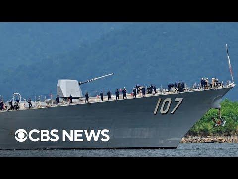 U.S. warship docks in Trinidad and Tobago as tensions escalate with Venezuela