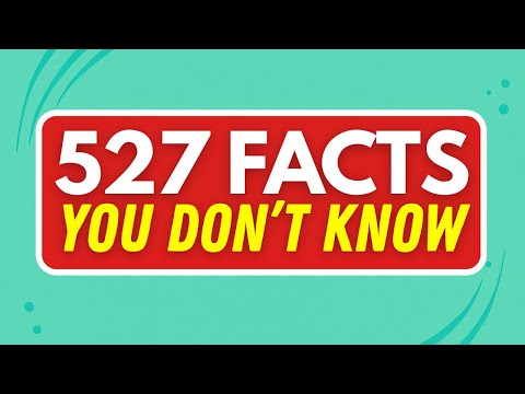 527 Mind-Blowing FACTS You Don't Know | Ultimate Zarpado Compilation