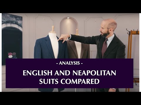 English and Neapolitan jackets compared