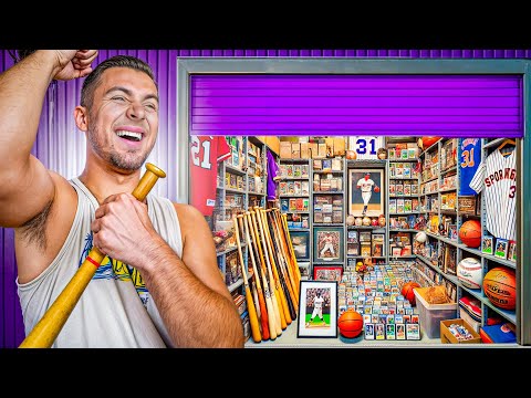 This Storage Unit Was LOADED With Rare Collectibles, Sports Cards And $2,800 In Cash!