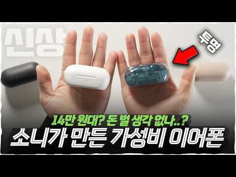 소니가 돈 벌 생각없이 만든 신형 노캔 이어폰 (WF-C710N)