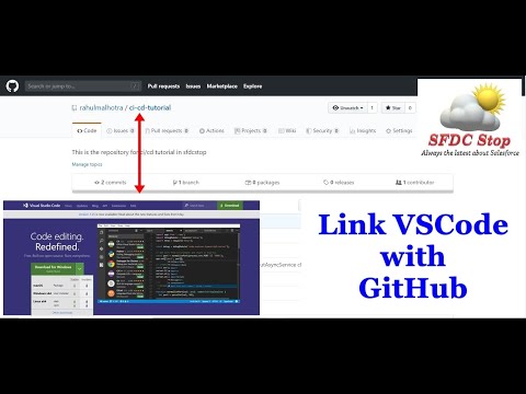 How to connect VSCode Salesforce Project to GitHub ? | Getting Started with Version Control System