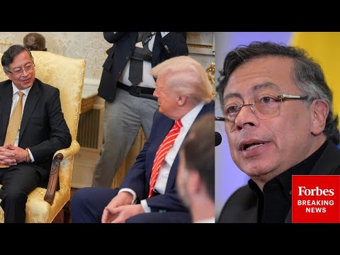 BREAKING NEWS: Colombian President Gustavo Petro Holds Press Conference Following Trump Meeting