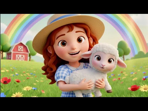 Mary Had a Little Lamb 🐑🎵 | Cute 3D Nursery Rhymes for Kids | Laila Fun