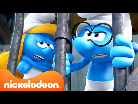 The Smurfs Getting Trapped for 90 Minutes! | @Nicktoons
