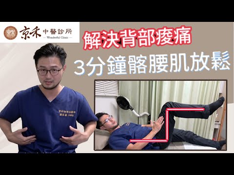 [Duke] 擺脫背部不適！髂腰肌緊繃，無力解決方案 #京禾中醫 #物理治療