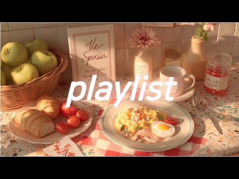 [Playlist]🍒브런치 급 땡기는 달달한 카페 감성 플리모음🥐 | cafe playlist📀