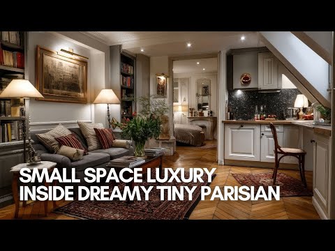 Small Space Luxury | Inside Dreamy Tiny Parisian Flats with Chic Design Tips