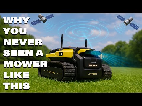 The coolest lawnmower you've ever seen - Yarbo transforming lawnmower put to the test