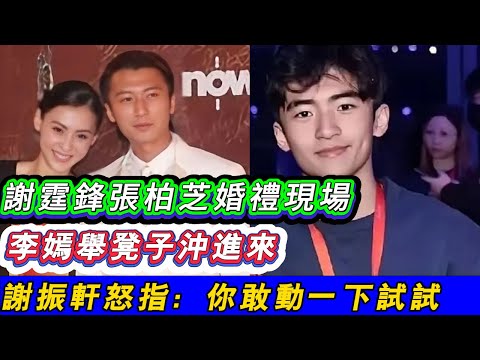 謝霆鋒張柏芝重婚當天，李嫣舉凳子沖進來！謝振軒擋在爸爸面前一句“這是我爸媽的事”直接封神，王菲站在角落淡淡說了句：“我還是敗給了張柏芝，天后又怎樣呢”