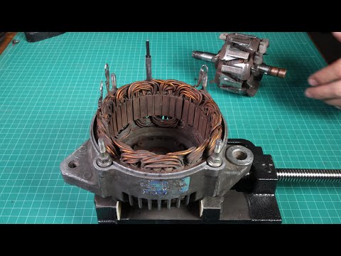 Alternator to BLDC :: แปลงไดชาร์จเก่าเป็นบัสเลสมอเตอร์ EP.2