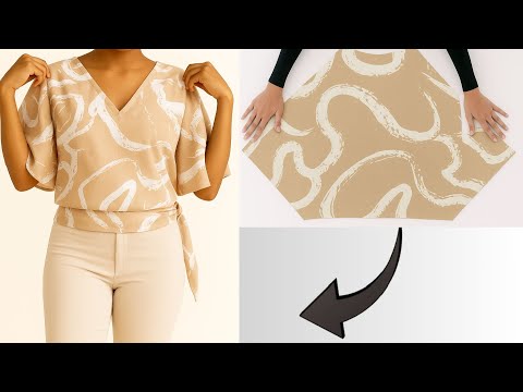 ✅ DIY Blouse Sewing ✂️🍁Minimal, Modern & Perfect for Daily Looks