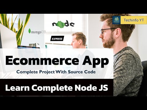 Learn Node js & Express with Project | Node.js, Express & MongoDB Project | Node js Ecommerce App